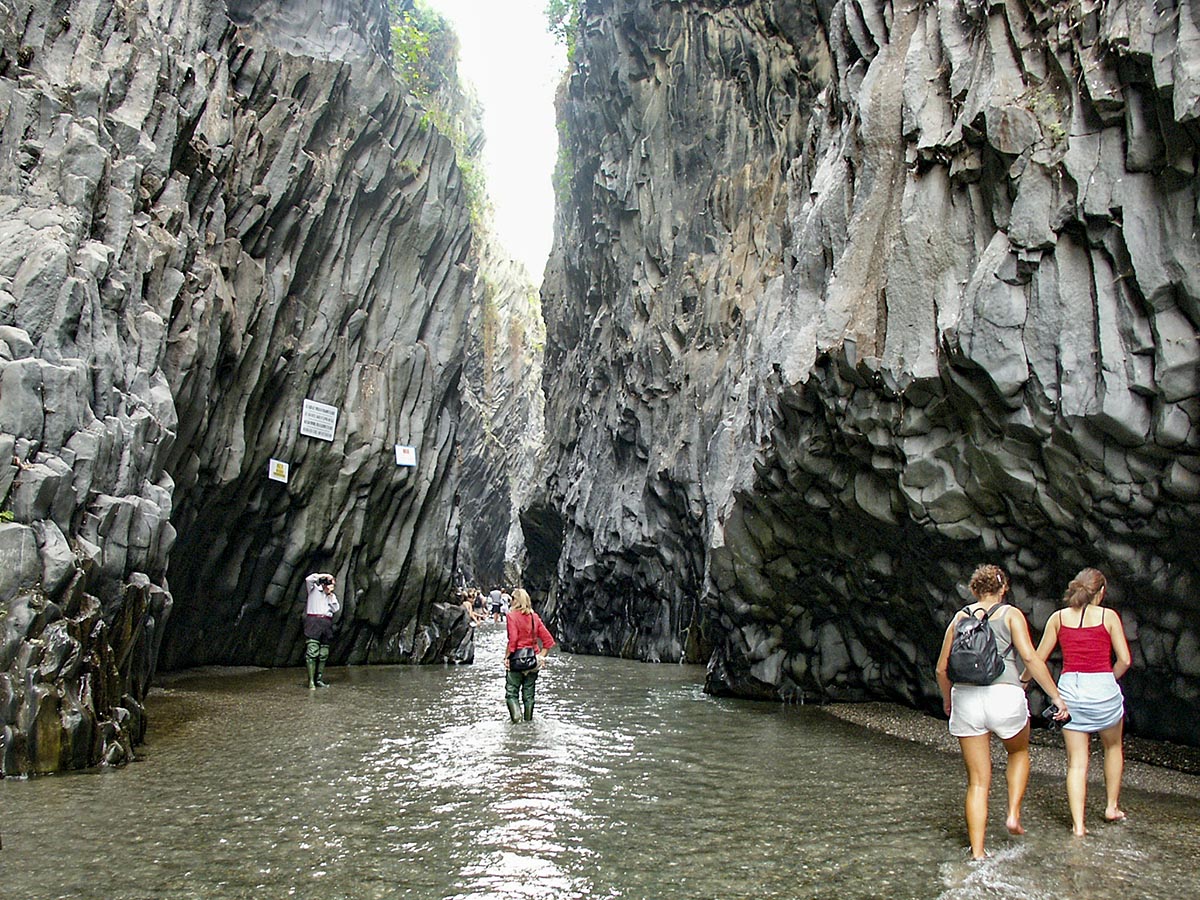 Blick in die Schlucht